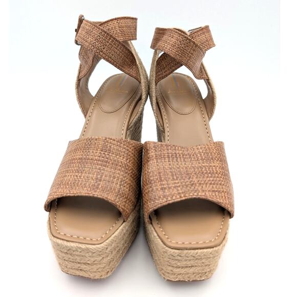 Sam Edelman Vada Espadrille Wedge Heel Platform Sandals Women's Size US10 EU41 - Picture 2 of 11
